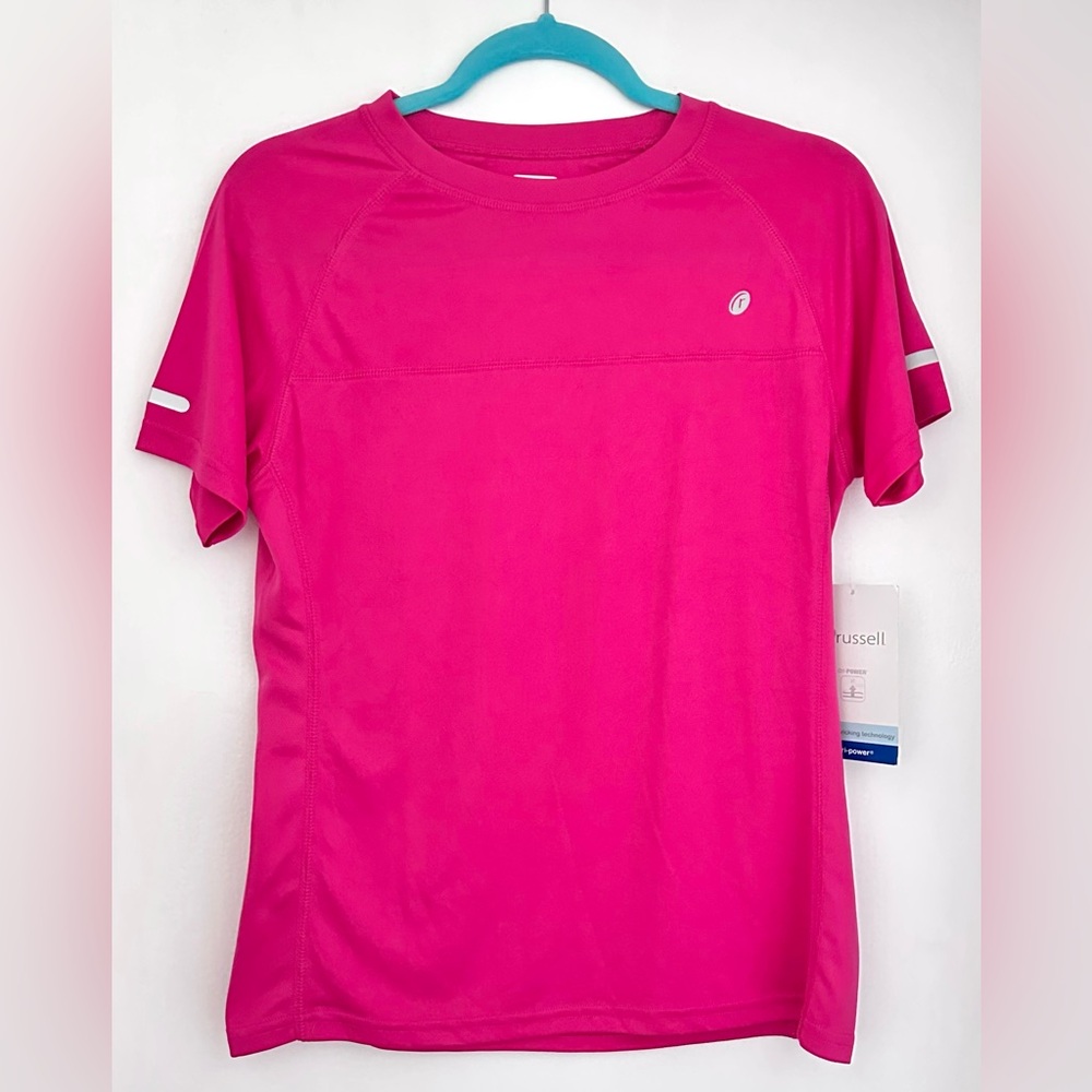 NWT Russell Hot Pink Athletic T-shirt